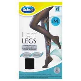 Scholl Light Legs™ Kompresní punčochové kalhoty 20 DEN černé M