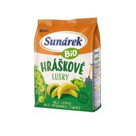 Sunárek Bio křupky hrachové lusky