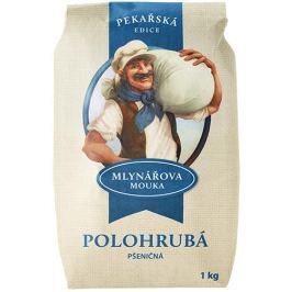 Mlynářova Mouka pšeničná polohrubá 1kg