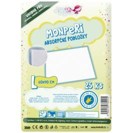 MonPeri Jednorázové absorpční podložky L 90x60cm 25ks