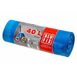 Alufix Pytle na odpadky modré zatahovací 40l, 15ks