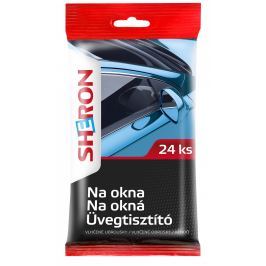Sheron Ubrousky na sklo 24ks