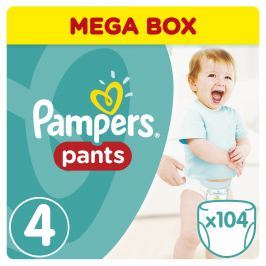 Pampers Pants plenkové kalhotky Maxi Mega Box 9-14kg (velikost 4) 104ks