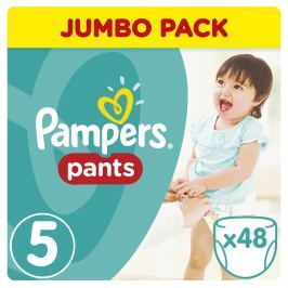Pampers Pants plenkové kalhotky Junior 12-18kg (velikost 5) 48ks