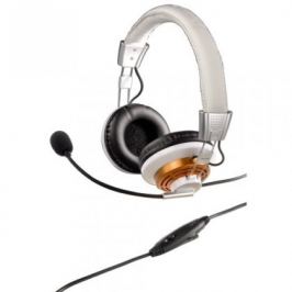 Hama PC Headset HS-320 OTÍK, bílá