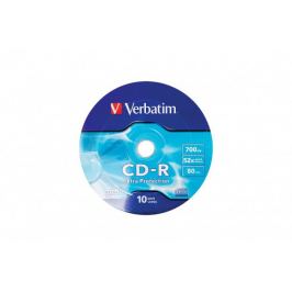 Verbatim CD 700MB WRAP PROTECTION 10ks (43725)