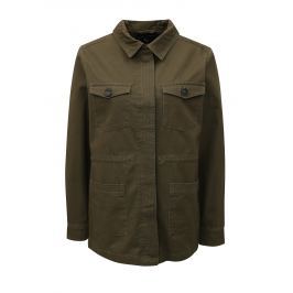 Khaki parka s kapsami Perkins