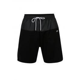 Černé pánské kraťasy s pružným pasem Nike