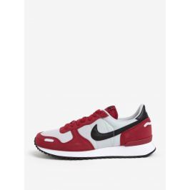 Bílo-červené semišové pánské tenisky Nike Air Vortex
