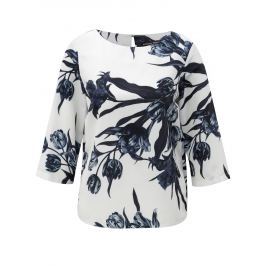 Modro-bílá květovaná halenka Dorothy Perkins