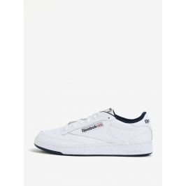 Bílé kožené tenisky Reebok Club C 85