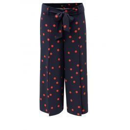 Červeno-modré culottes s vysokým pasem ONLY Michelle