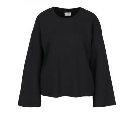 Černá mikina se zvonovými rukávy VERO MODA Bida