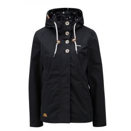 Černá dámská bunda s kapucí Ragwear Lynx