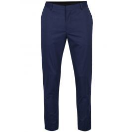 Tmavě modré oblekové kalhoty Jack & Jones Peter