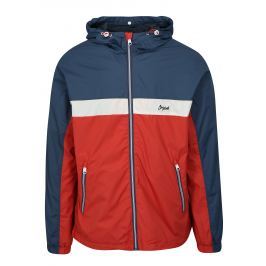 Modro-červená lehká bunda Jack & Jones Self