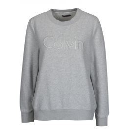 Světle šeda dámská mikina Calvin Klein Jeans Hondi