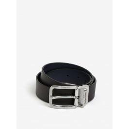 Tmavě hnědý pánský kožený pásek Calvin Klein Mino
