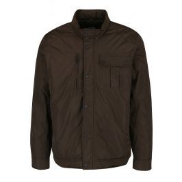 Tmavě hnědá bunda Burton Menswear London