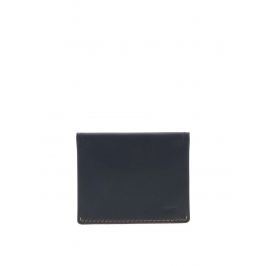 Tmavě modrá kožená peněženka Bellroy Slim Sleeve