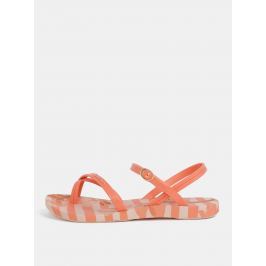 Meruňkovo-oranžové vzorované sandály Ipanema Fashion Sand