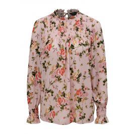 Růžová květovaná halenka Dorothy Perkins