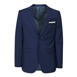 Tmavě modré oblekové skinny sako Burton Menswear London