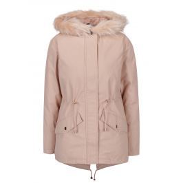 Světle růžová zimní parka Dorothy Perkins