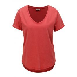 Červené oversize tričko Jacqueline de Yong Darry