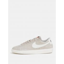 Světle šedé dámské semišové tenisky Nike Blazer Low