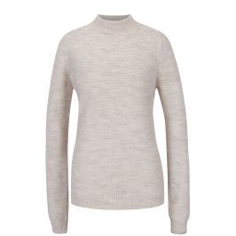 Béžový dámský žíhaný svetr VERO MODA Zoe