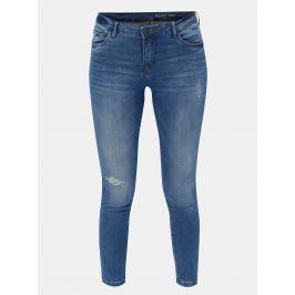 Modré skinny fir džíny Noisy May