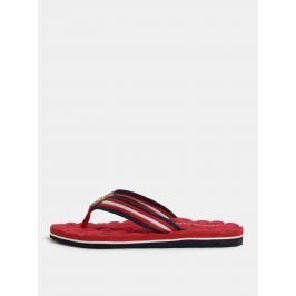 Červené dámské žabky Tommy Hilfiger