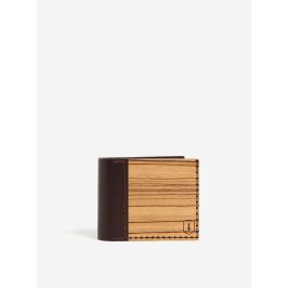 Světle hnědá dřevěná peněženka BeWooden Lineari