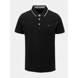 Černé polo tričko Jack & Jones Paulos