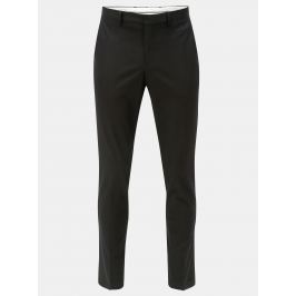 Černé slim kalhoty Selected Homme