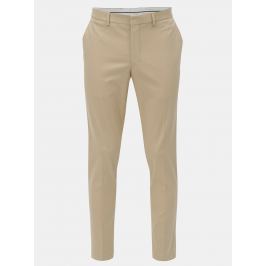 Béžové chino kalhoty Selected Homme