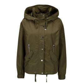 Khaki oversize bunda s kapucí VERO MODA Classy