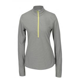 Šedá dámská lehká pruhovaná mikina Under Armour Threadborne Streaker