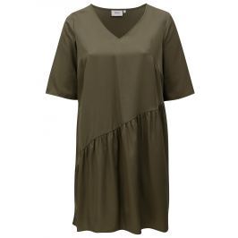 Khaki šaty Zizzi