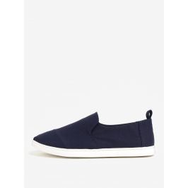 Tmavě modré pánské slip on TOMS