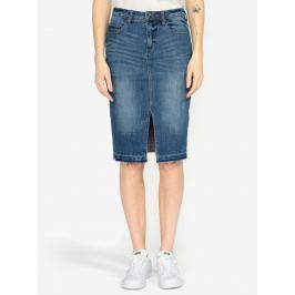 Modrá džínová sukně VERO MODA Jasmin